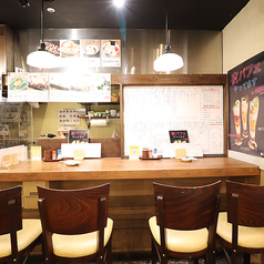 お一人様でのお食事利用に最適です。