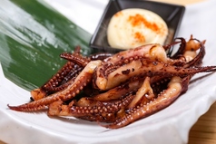 スルメいかのゲソ焼き