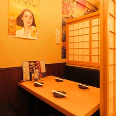 《少人数様向け完全個室》【2名様から4名様】プライベートな空間でお寛ぎいただけます。