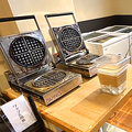 料理メニュー写真&nbsp;【手作りワッフル】大人気ワッフルコーナー！