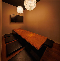 5～8名様まで対応可◎ゆったり宴会に！足を伸ばしてくつろげる掘りごたつ個室！