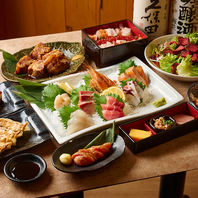 産地直送鮮魚と和牛が楽しめる♪