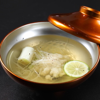 一番出汁の奥深い味わいをご堪能ください♪