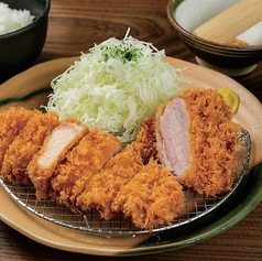 三元豚合い盛り膳（ロース80g、ヒレ40g）