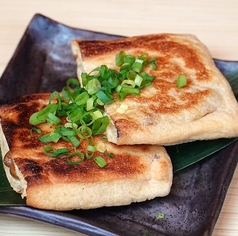 きつね納豆焼き / 焼き枝豆