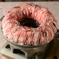 飲み放題の追加も可！沖縄名産あぐー豚のしゃぶしゃぶ