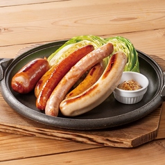 ソーセージ5種盛合せ