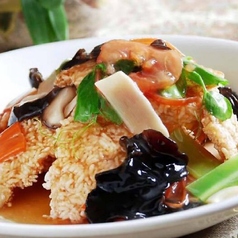 海鮮おこげ