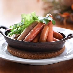 ソーセージ盛り合わせ