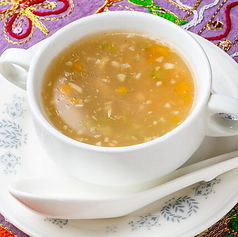 ベジタブルスープ/トムヤムスープ