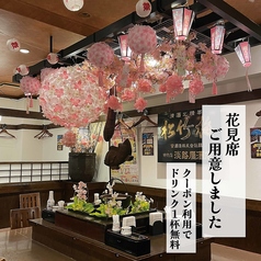 お花見席をご用意しました！
