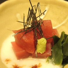 まぐろの山かけ