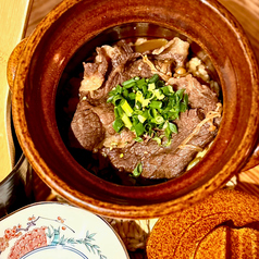 大阪野菜となにわ黒牛のすき焼き土鍋ごはん