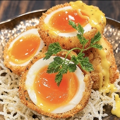 半熟玉子の唐揚げ