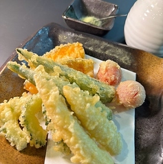 夏野菜の天麩羅