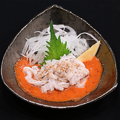 白センマイ　酢味噌和え