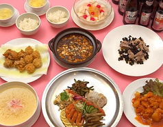 中国料亭 杯杯 天山閣のコース写真