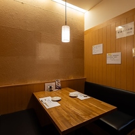 完全個室で特別なひと時を…