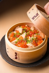 鮭いくらせいろ飯