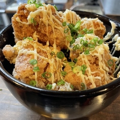 唐揚げマヨ丼