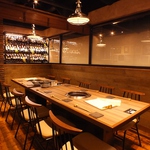 広々ゆったり最高級焼肉♪隠れ家的雰囲気は大切な接待やデート・記念日にピッタリのプライベート空間