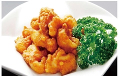揚げ軟骨ヒザ/イカの唐揚げ 各