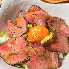 【一番人気！】ローストビーフ丼 Roast Beef Rice Bowl