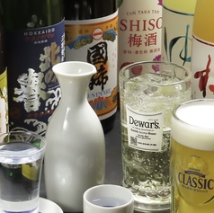 こだわりのドリンクを取り揃え！