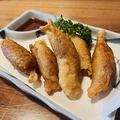 料理メニュー写真&nbsp;とり皮ぎょうざ