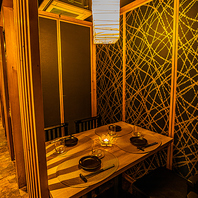 和情緒あふれるお席は2～80名様までご案内可能♪