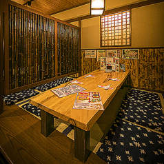 【宴会も可能】仕切りもとれる座敷テーブル♪