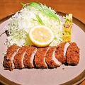 料理メニュー写真 ヒレかつ定食(130g)