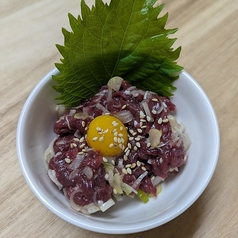 馬刺塩ユッケ(馬)