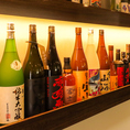 日本酒や焼酎など多くの銘柄を取り揃えております。