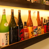 日本酒や焼酎など多くの銘柄を取り揃えております。