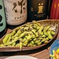料理メニュー写真&nbsp;炭焼き えだまめ