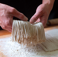 こだわりの手打ち蕎麦