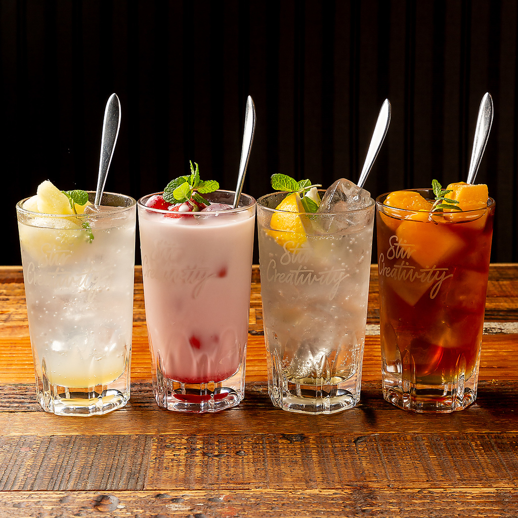 時間無制限単品飲み放題がなんと2000円！！生ビールやカクテルはもちろんスパークリングワインも◎