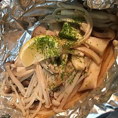 3種のキノコのさっぱりポン酢