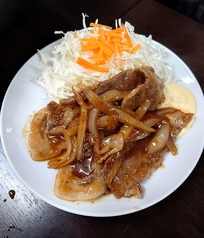 林SPFポークの生姜焼き定食