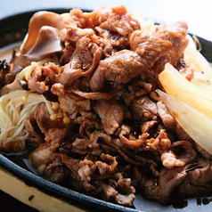 ラム肉鉄板焼き