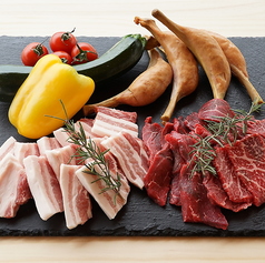 神戸ワイナリーBBQ KOBE WESTのコース写真