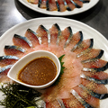 料理メニュー写真&nbsp;ゴマサバ（特製ゴマダレ）