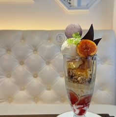 無花果パフェ