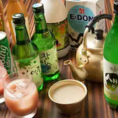 生マッコリやチャミスルなどの韓国酒もお楽しみいただける飲み放題をご用意しております。多様な利用シーンで是非ご利用ください。