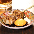 料理メニュー写真&nbsp;自家製　『月見つくね串』