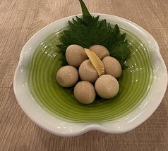 うずらの醤油漬け