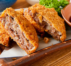 県農OBヒライ精肉店直送!ミンチカツ