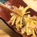 料理メニュー写真 黄にら おひたし