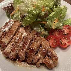 越後もち豚ソテー